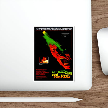 PRINCE OF DARKNESS (DANISH) 1987 Movie Poster STICKER Vinyl Die-Cut Decal-The Sticker Space