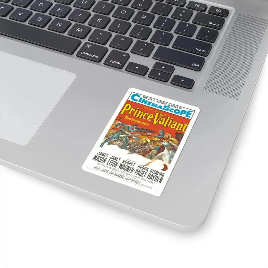 Prince Valiant 1954 Movie Poster - STICKER Vinyl Kiss-Cut Decal - The Sticker Space