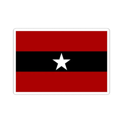 Principality of Albania - Civil ensign 1914-1925 (Albania) STICKER Vinyl Kiss-Cut Decal 2 Inch White - The Sticker Space