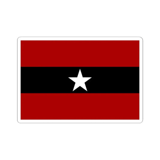 Principality of Albania - Civil ensign 1914-1925 (Albania) STICKER Vinyl Kiss-Cut Decal 2 Inch White - The Sticker Space