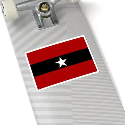 Principality of Albania - Civil ensign 1914-1925 (Albania) STICKER Vinyl Kiss-Cut Decal - The Sticker Space