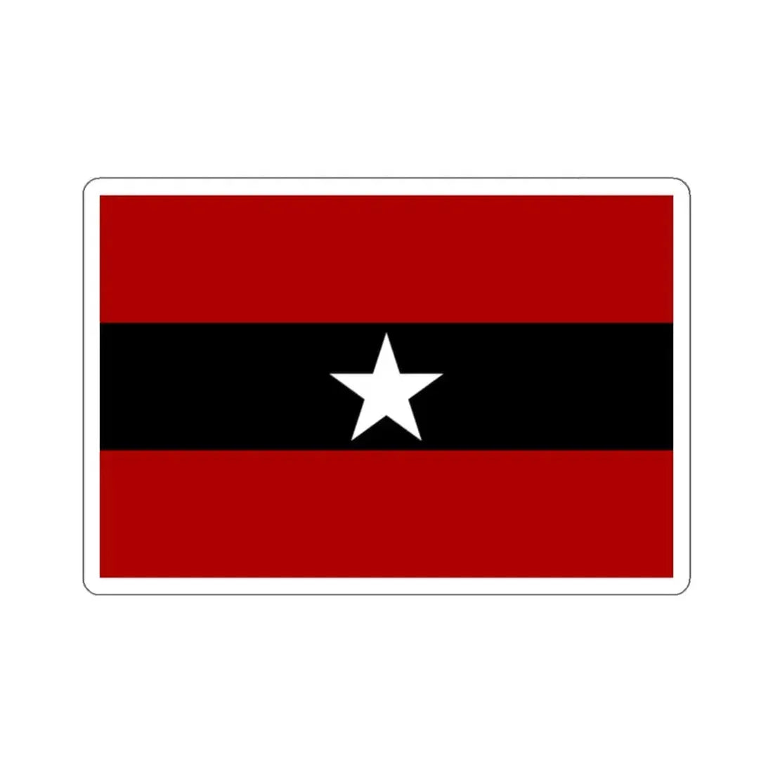 Principality of Albania Civil ensign 1914 to 1925 STICKER Vinyl Die-Cut Decal 2 Inch - The Sticker Space