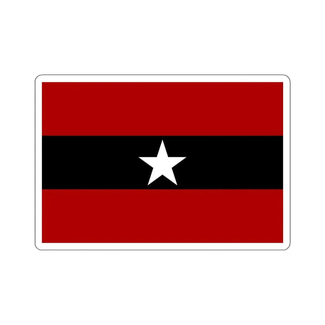 Principality of Albania Civil ensign 1914 to 1925 STICKER Vinyl Die-Cut Decal 3 Inch - The Sticker Space