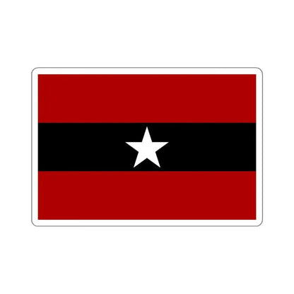 Principality of Albania Civil ensign 1914 to 1925 STICKER Vinyl Die-Cut Decal 5 Inch - The Sticker Space