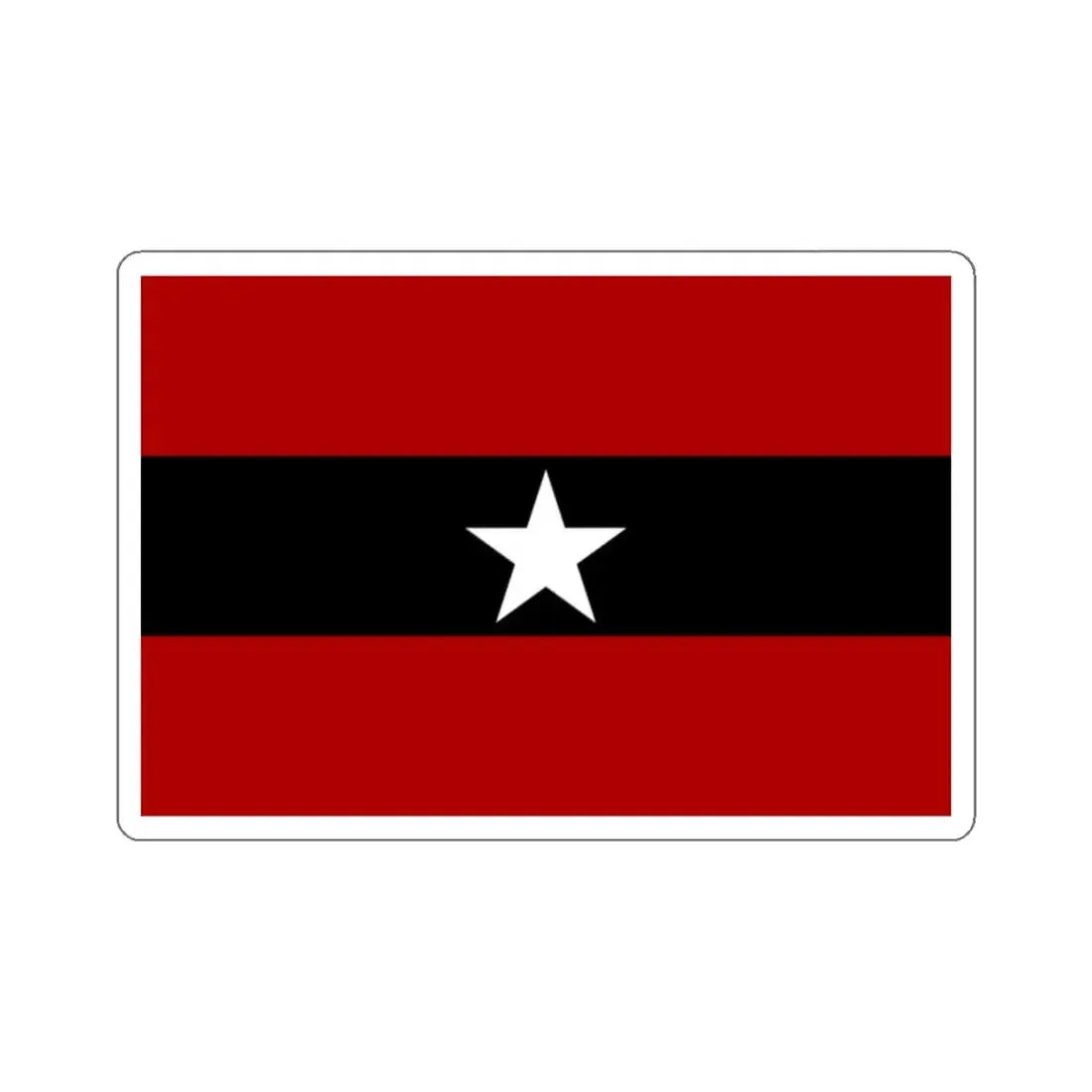 Principality of Albania Civil ensign 1914 to 1925 STICKER Vinyl Die-Cut Decal - The Sticker Space