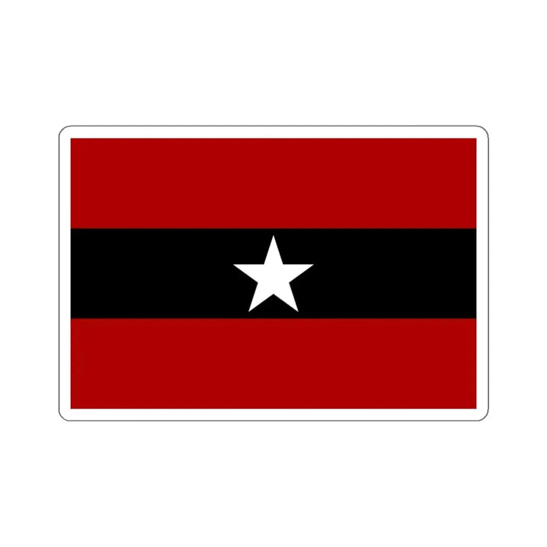 Principality of Albania Civil ensign 1914 to 1925 STICKER Vinyl Die-Cut Decal - The Sticker Space