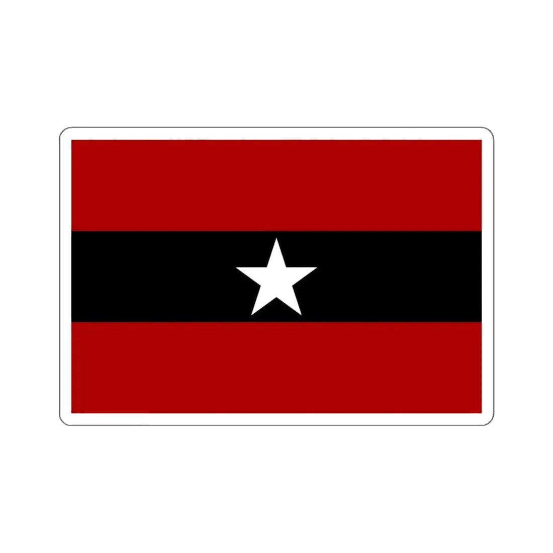 Principality of Albania Civil ensign 1914 to 1925 STICKER Vinyl Die-Cut Decal - The Sticker Space