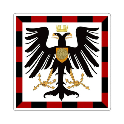 Principality of Albania Crown Prince's standard House of Wied STICKER Vinyl Die-Cut Decal 5 Inch - The Sticker Space