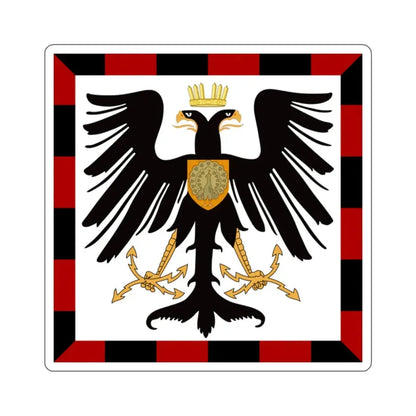 Principality of Albania Crown Prince's standard House of Wied STICKER Vinyl Die-Cut Decal - The Sticker Space