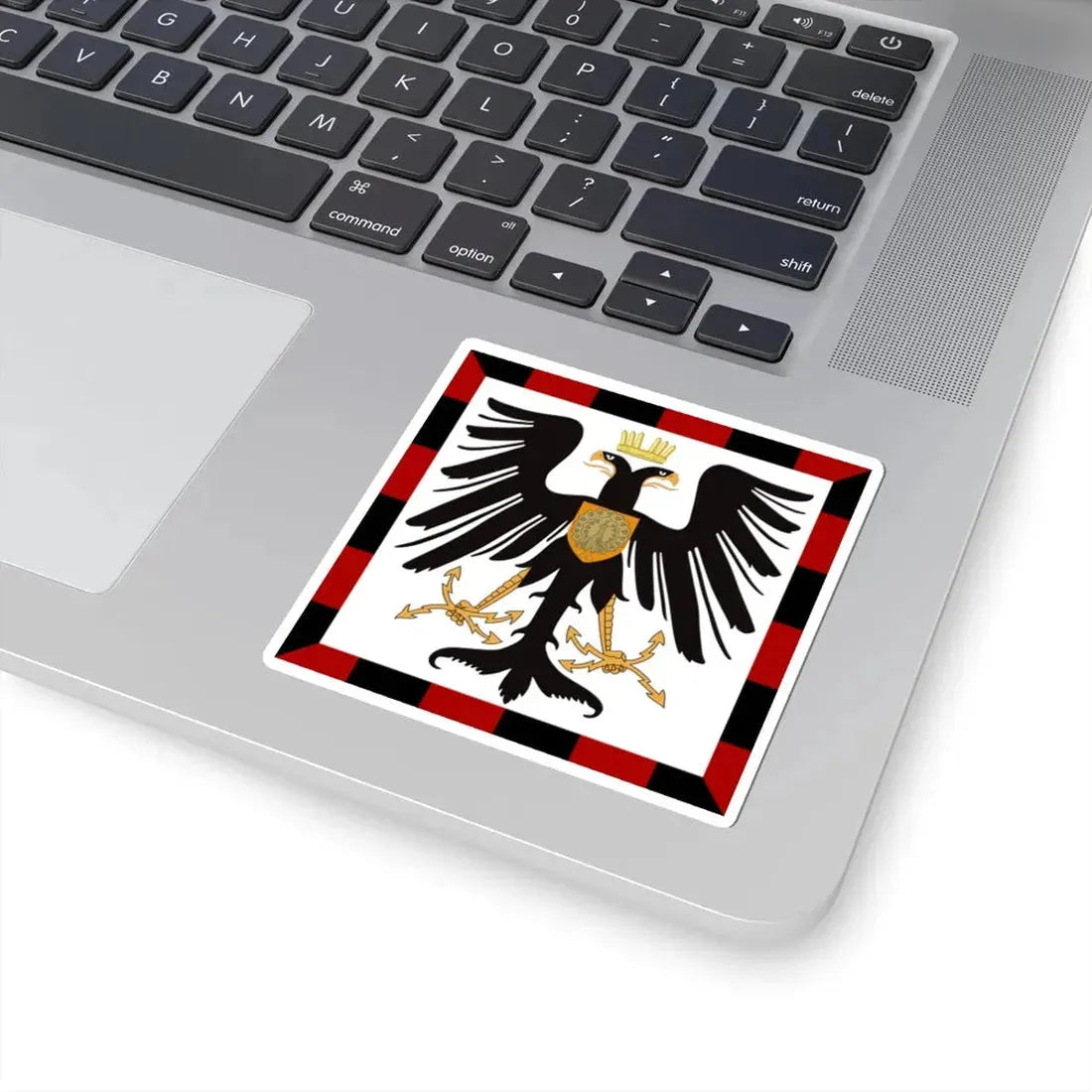 Principality of Albania - Crown Princes standard House of Wied (Albania) STICKER Vinyl Kiss-Cut Decal - The Sticker Space