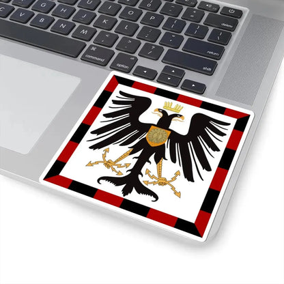 Principality of Albania - Crown Princes standard House of Wied (Albania) STICKER Vinyl Kiss-Cut Decal - The Sticker Space