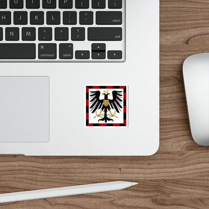 Principality of Albania Crown Prince's standard House of Wied STICKER Vinyl Die-Cut Decal-The Sticker Space