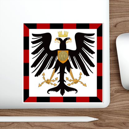 Principality of Albania Crown Prince's standard House of Wied STICKER Vinyl Die-Cut Decal-The Sticker Space