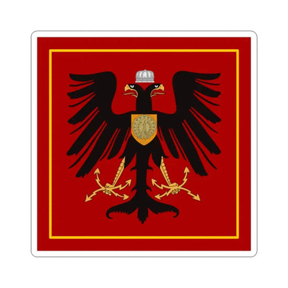 Principality of Albania - Princess standard House of Wied (Albania) STICKER Vinyl Kiss-Cut Decal 2 Inch White - The Sticker Space
