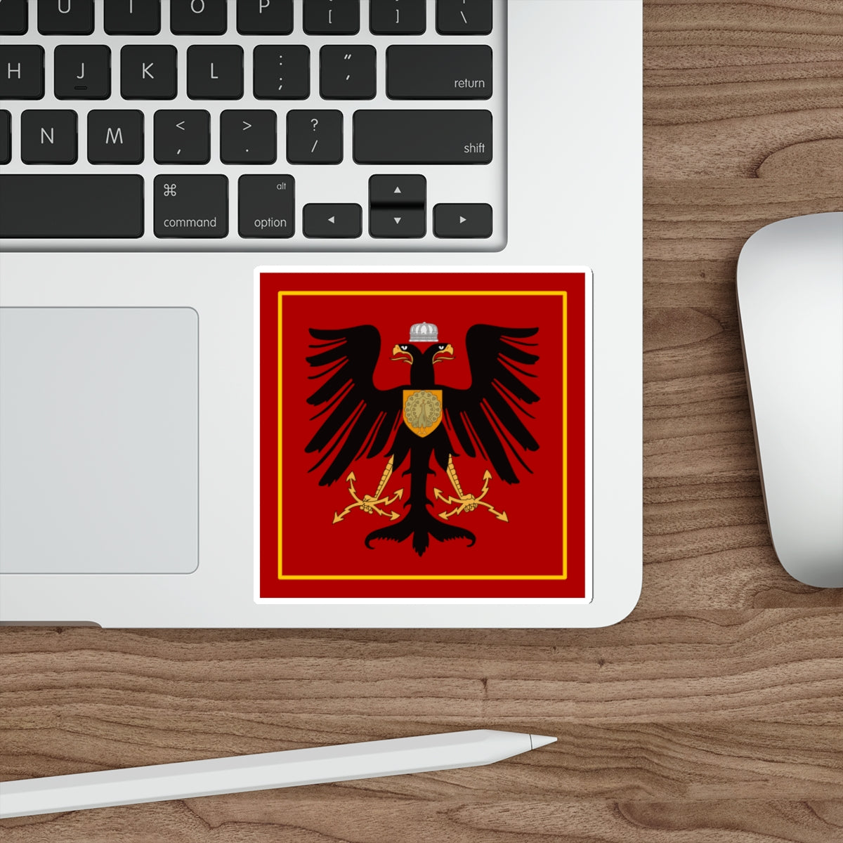 Principality of Albania Princess standard House of Wied STICKER Vinyl Die-Cut Decal-The Sticker Space