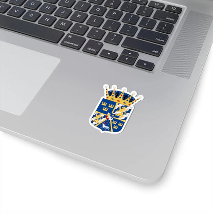 Prins Gustaf Adolf Edmund vapen (Sweden) (Coat of Arms) STICKER Vinyl Kiss-Cut Decal - The Sticker Space