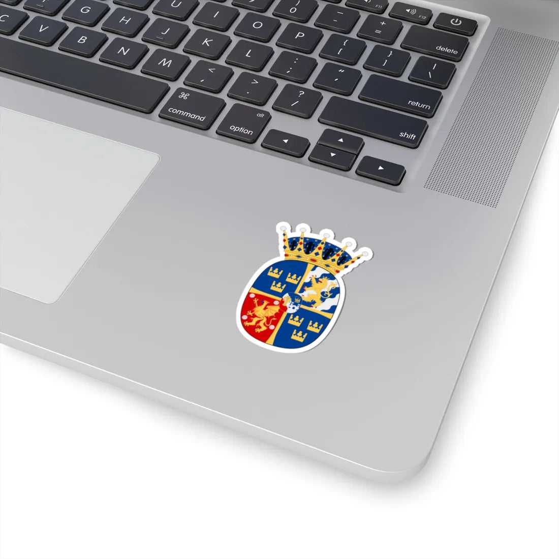 Prinsessan Estelle vapen (Sweden) (Coat of Arms) STICKER Vinyl Kiss-Cut Decal - The Sticker Space