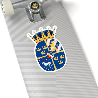 Prinsessan Ines vapen (Sweden) (Coat of Arms) STICKER Vinyl Kiss-Cut Decal - The Sticker Space