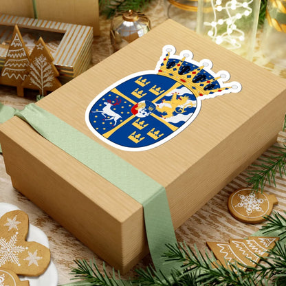 Prinsessan Ines vapen (Sweden) (Coat of Arms) STICKER Vinyl Kiss-Cut Decal - The Sticker Space