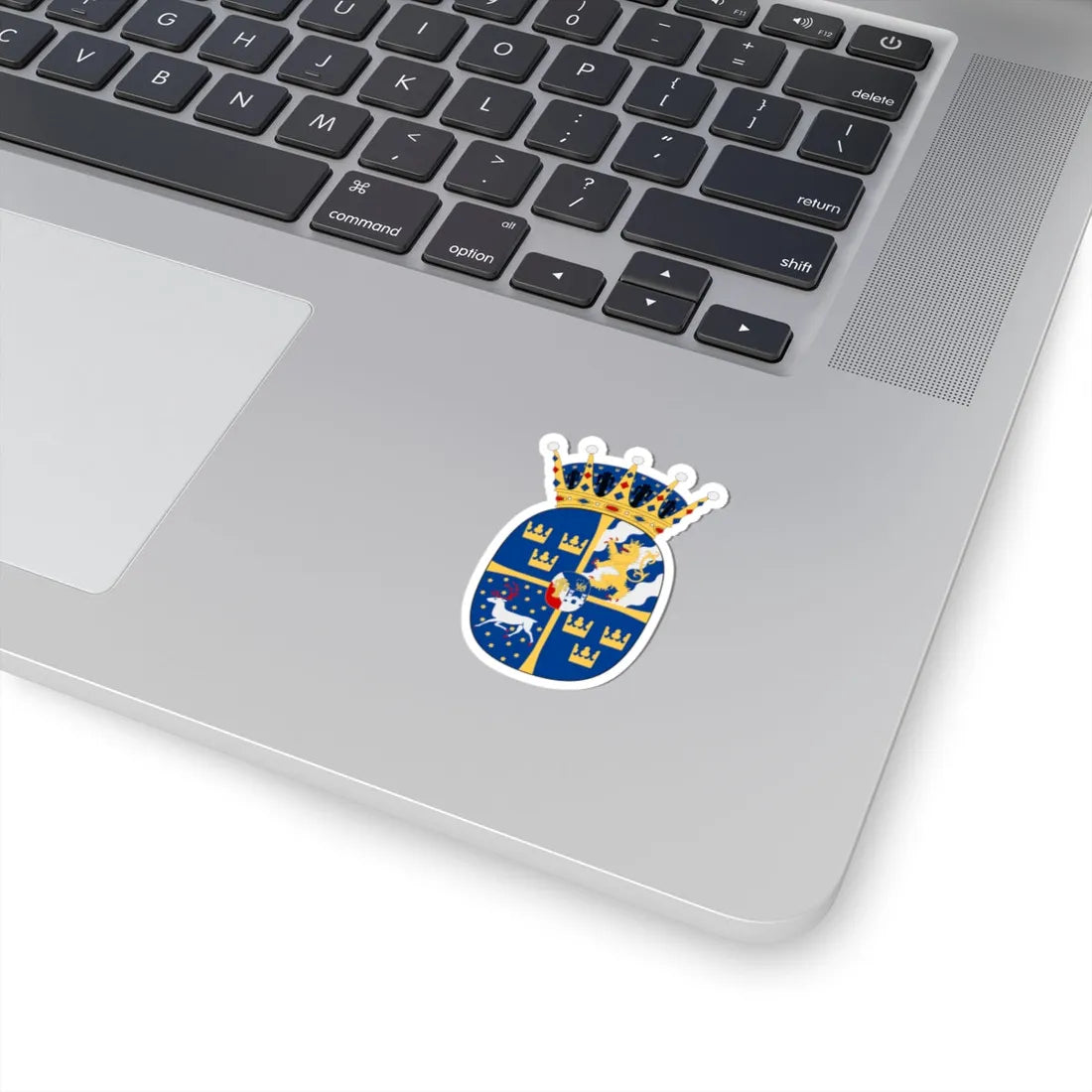 Prinsessan Ines vapen (Sweden) (Coat of Arms) STICKER Vinyl Kiss-Cut Decal - The Sticker Space