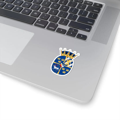 Prinsessan Ines vapen (Sweden) (Coat of Arms) STICKER Vinyl Kiss-Cut Decal - The Sticker Space