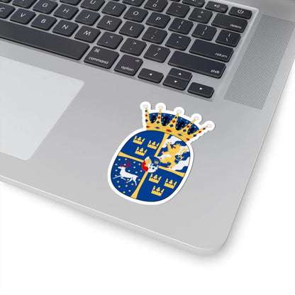 Prinsessan Ines vapen (Sweden) (Coat of Arms) STICKER Vinyl Kiss-Cut Decal - The Sticker Space