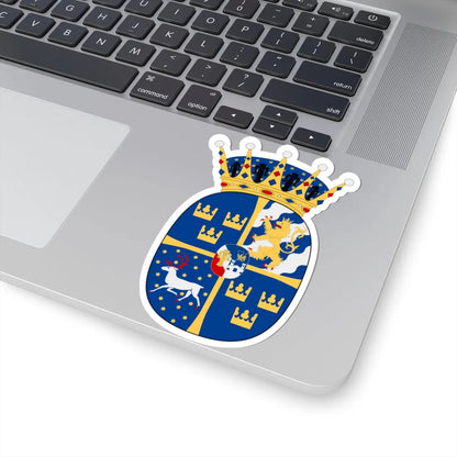 Prinsessan Ines vapen (Sweden) (Coat of Arms) STICKER Vinyl Kiss-Cut Decal - The Sticker Space