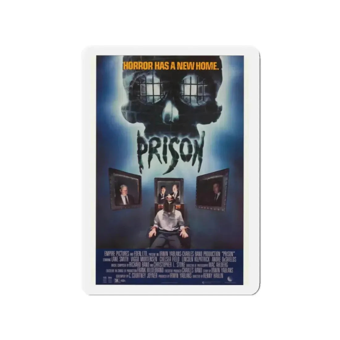PRISON 1987 Movie Poster - Refrigerator Magnet - The Sticker Space