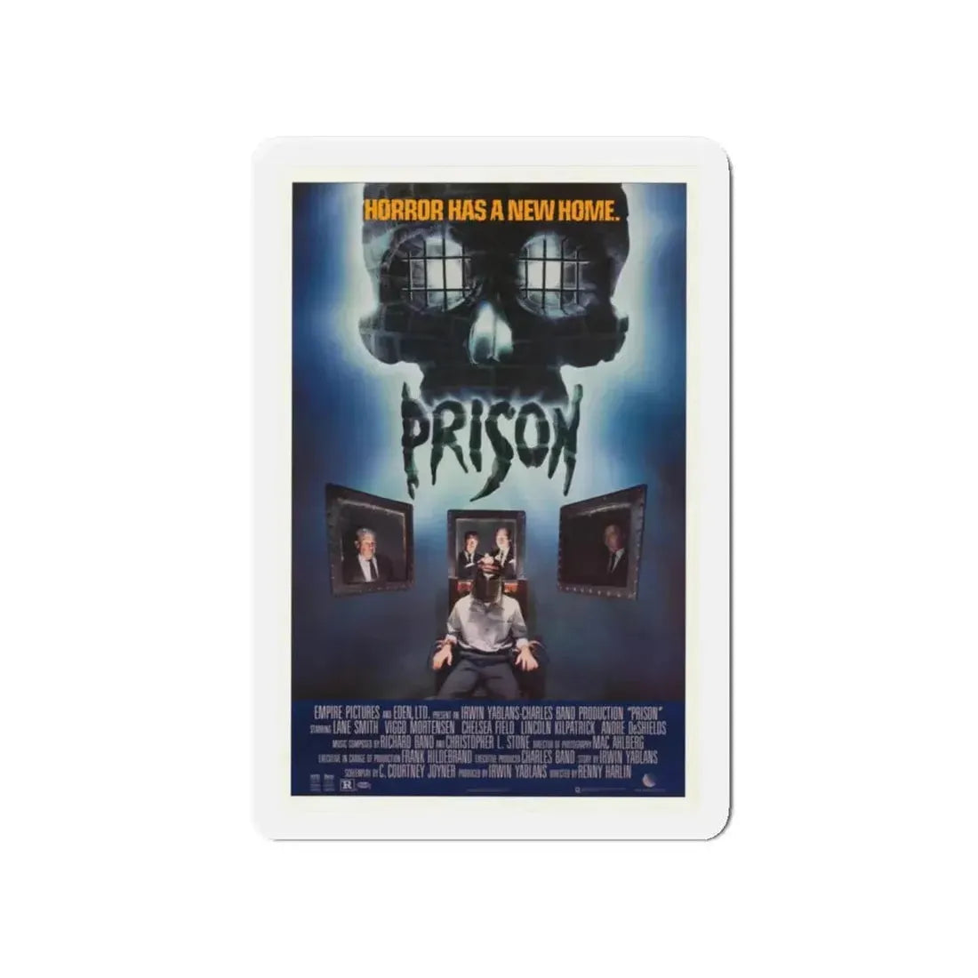 PRISON 1987 Movie Poster - Refrigerator Magnet - The Sticker Space