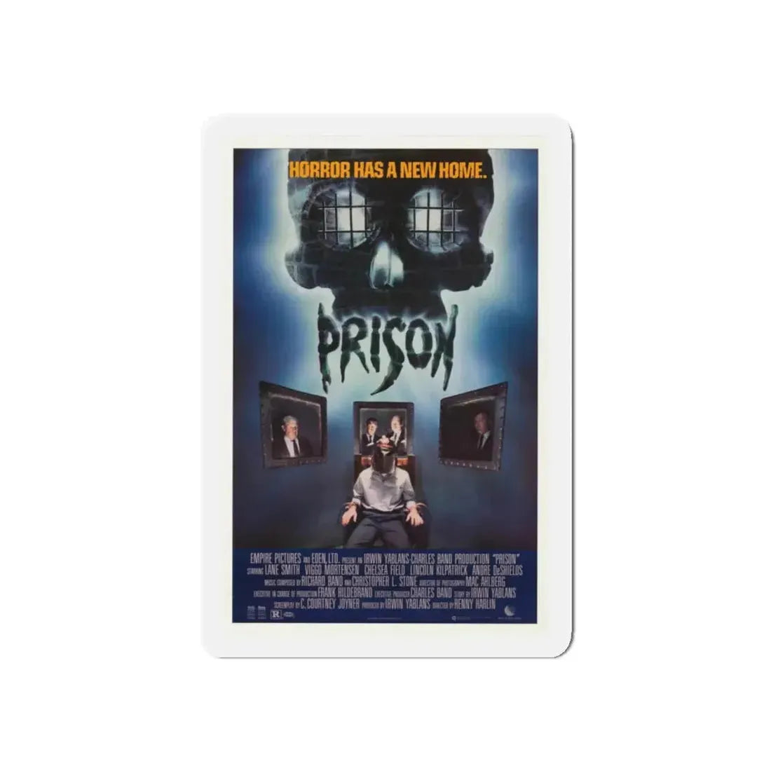 PRISON 1987 Movie Poster - Refrigerator Magnet - The Sticker Space