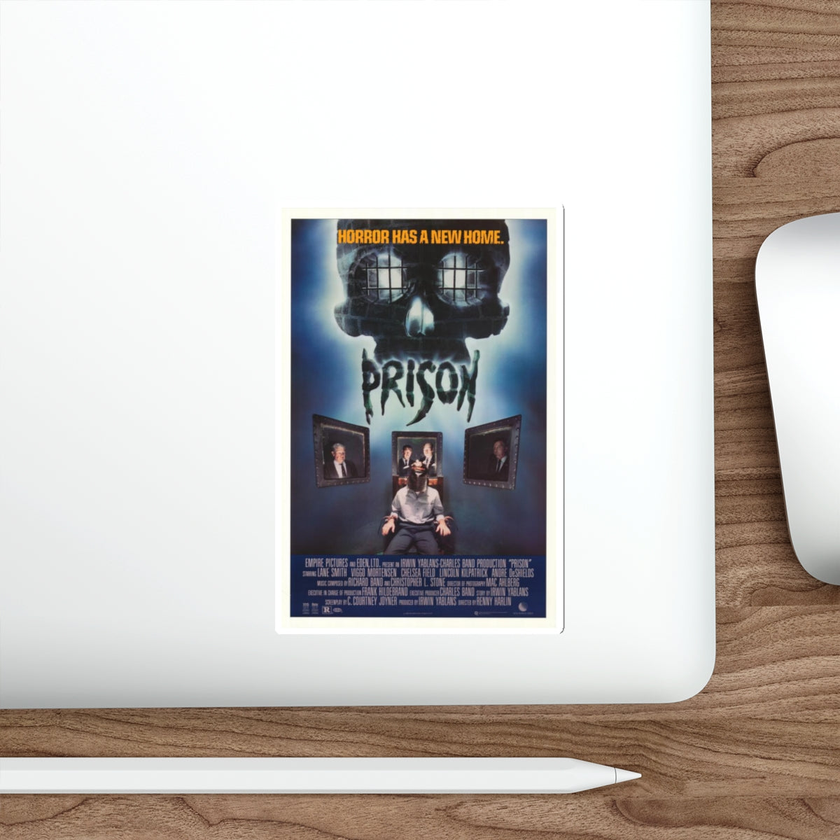 PRISON 1987 Movie Poster STICKER Vinyl Die-Cut Decal-The Sticker Space