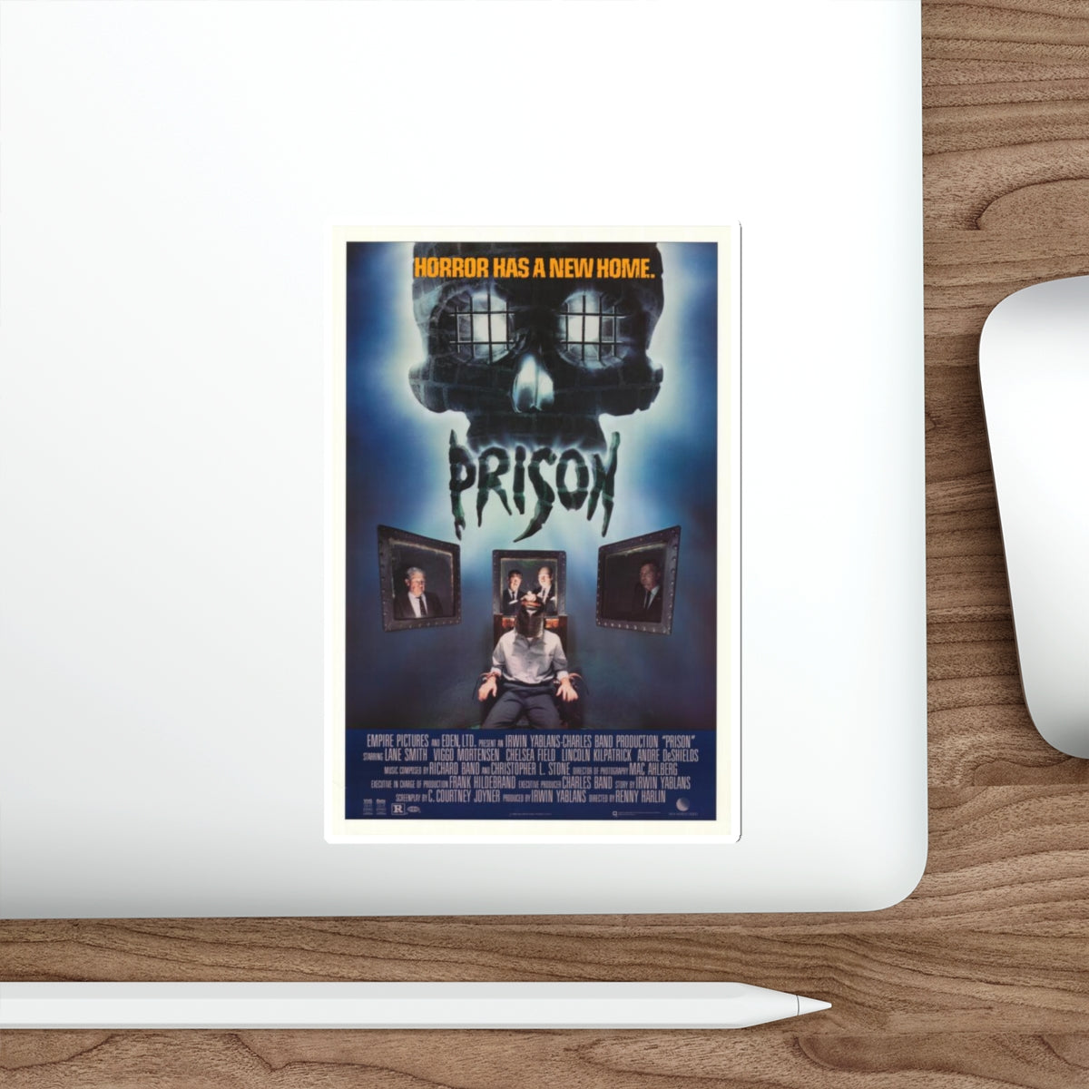 PRISON 1987 Movie Poster STICKER Vinyl Die-Cut Decal-The Sticker Space