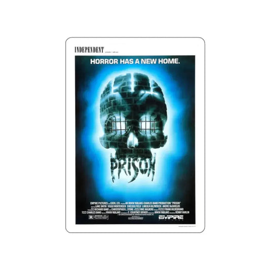 PRISON (2) 1987 Movie Poster STICKER Vinyl Die-Cut Decal 2 Inch - The Sticker Space