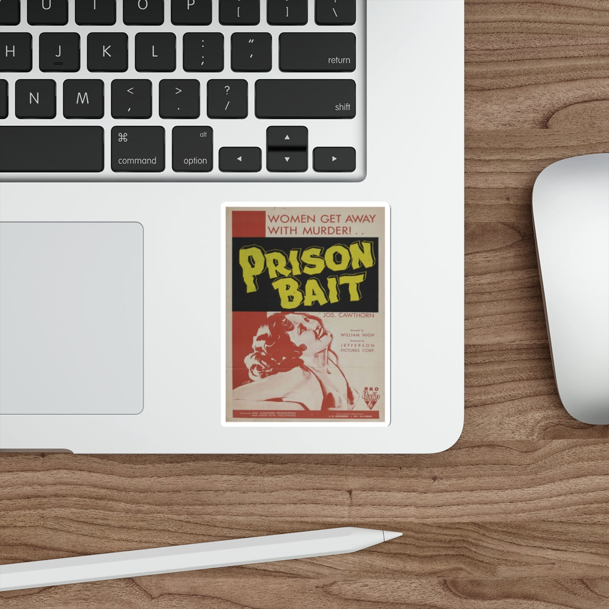 PRISON BAIT 1939 Movie Poster STICKER Vinyl Die-Cut Decal-The Sticker Space