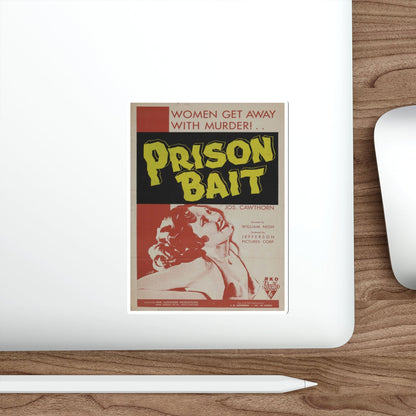 PRISON BAIT 1939 Movie Poster STICKER Vinyl Die-Cut Decal-The Sticker Space