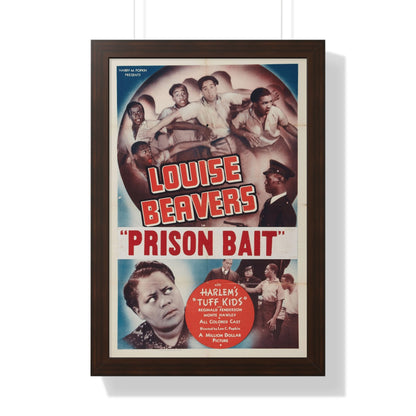 PRISON BAIT (REFORM SCHOOL) 1939 - Framed Movie Poster-16″ x 24″-The Sticker Space