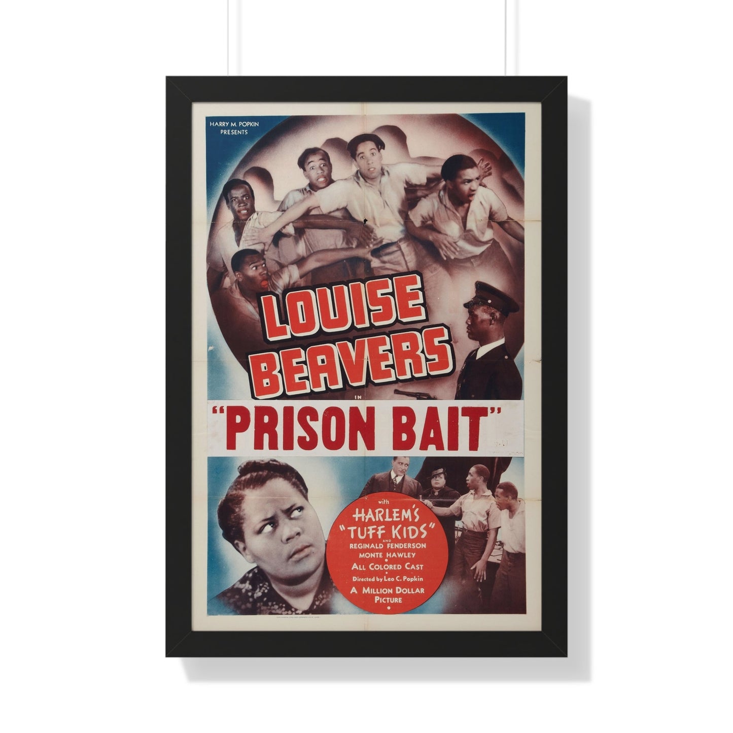 PRISON BAIT (REFORM SCHOOL) 1939 - Framed Movie Poster-20" x 30"-The Sticker Space