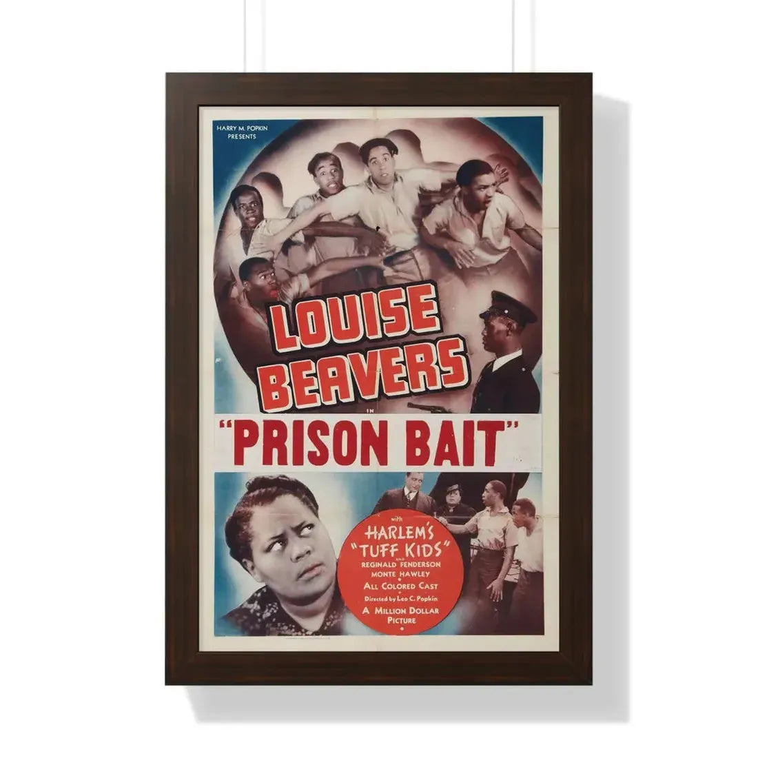 PRISON BAIT (REFORM SCHOOL) 1939 - Framed Movie Poster - The Sticker Space