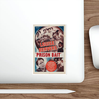 PRISON BAIT (REFORM SCHOOL) 1939 Movie Poster STICKER Vinyl Die-Cut Decal-The Sticker Space