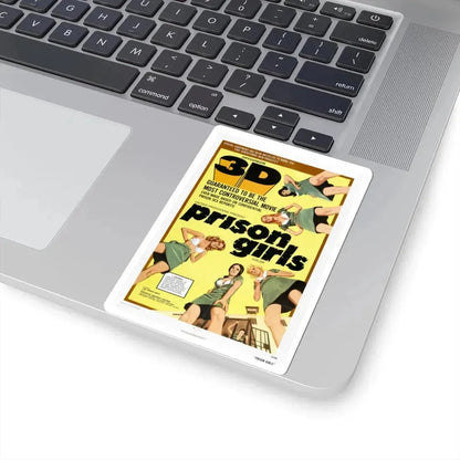 Prison Girls 1972 Movie Poster - STICKER Vinyl Kiss-Cut Decal - The Sticker Space