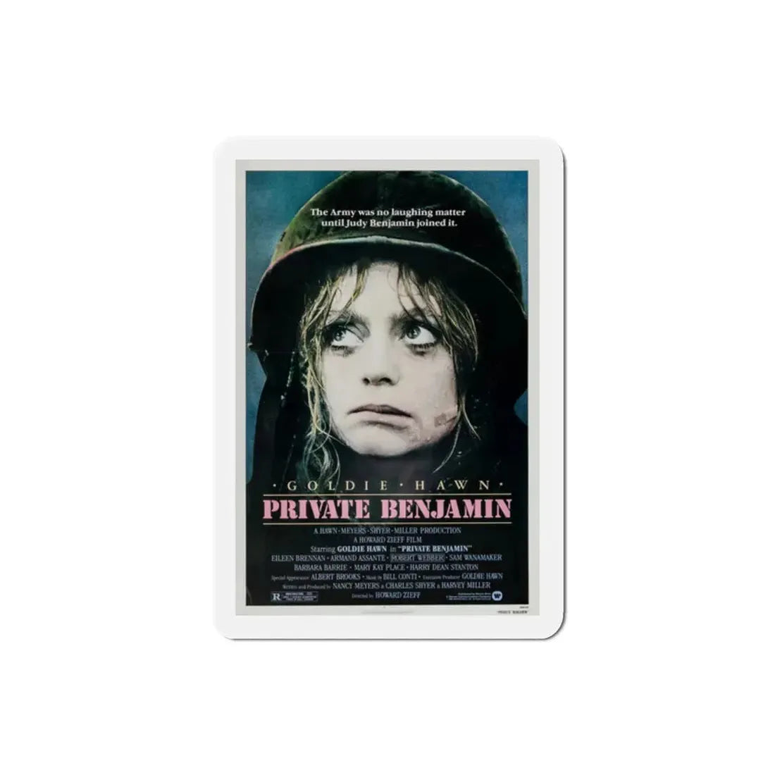 Private Benjamin 1980 Movie Poster Refrigerator Magnet 2 Inch - The Sticker Space