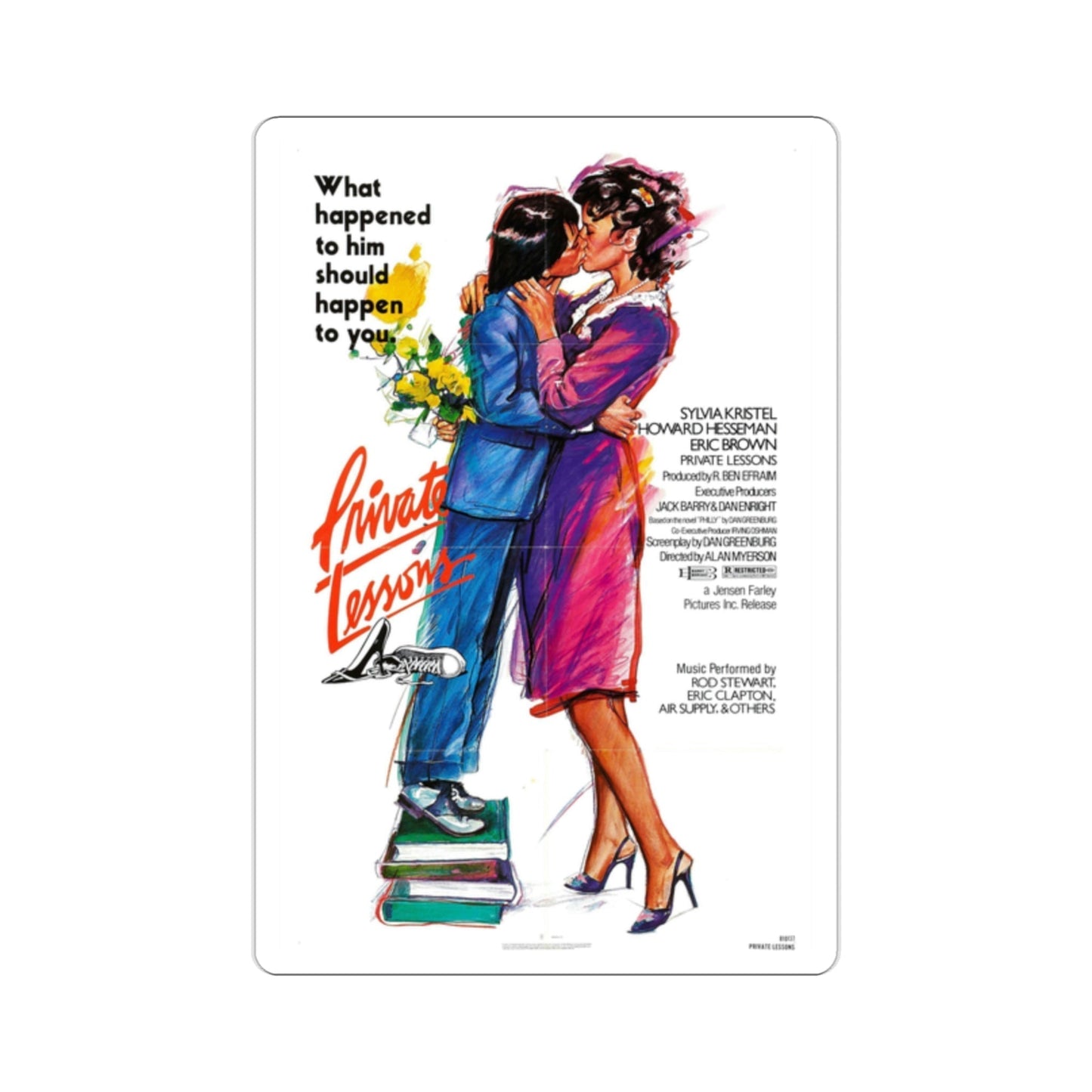 Private Lessons 1981 Movie Poster STICKER Vinyl Die-Cut Decal-2 Inch-The Sticker Space