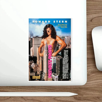 Private Parts 1997 Movie Poster STICKER Vinyl Die-Cut Decal - The Sticker Space
