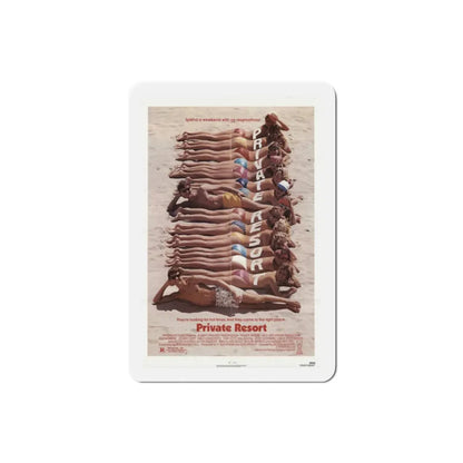 Private Resort 1985 Movie Poster Refrigerator Magnet - The Sticker Space