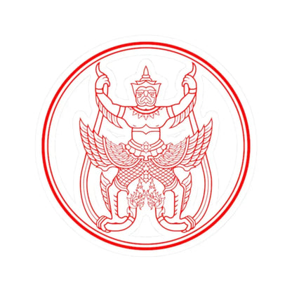 Privy Seal of King Rama II Buddha Loetla Nabhalai (Thailand) STICKER Vinyl Kiss-Cut Decal 2 Inch White - The Sticker Space