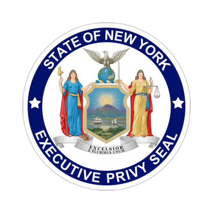 Privy Seal of New York STICKER Vinyl Die-Cut Decal-2 Inch-The Sticker Space