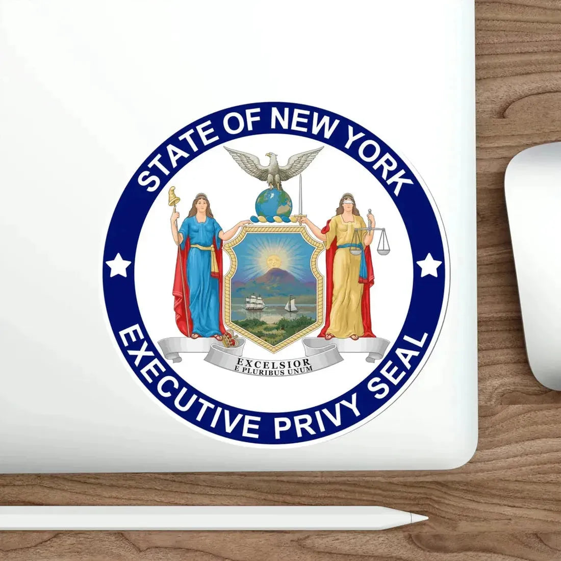 Privy Seal of New York STICKER Vinyl Die-Cut Decal - The Sticker Space