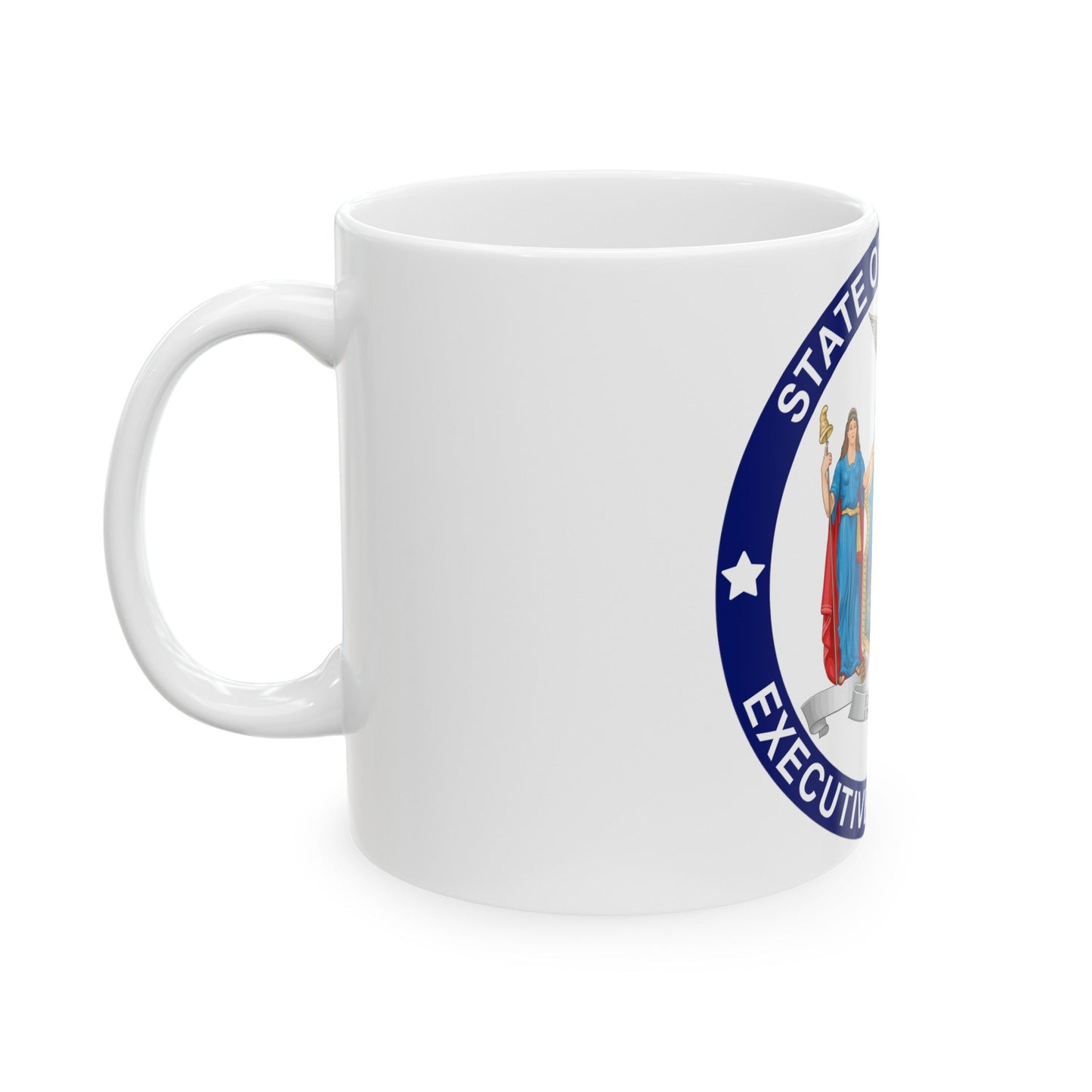 Privy Seal of New York - White Coffee Mug-The Sticker Space