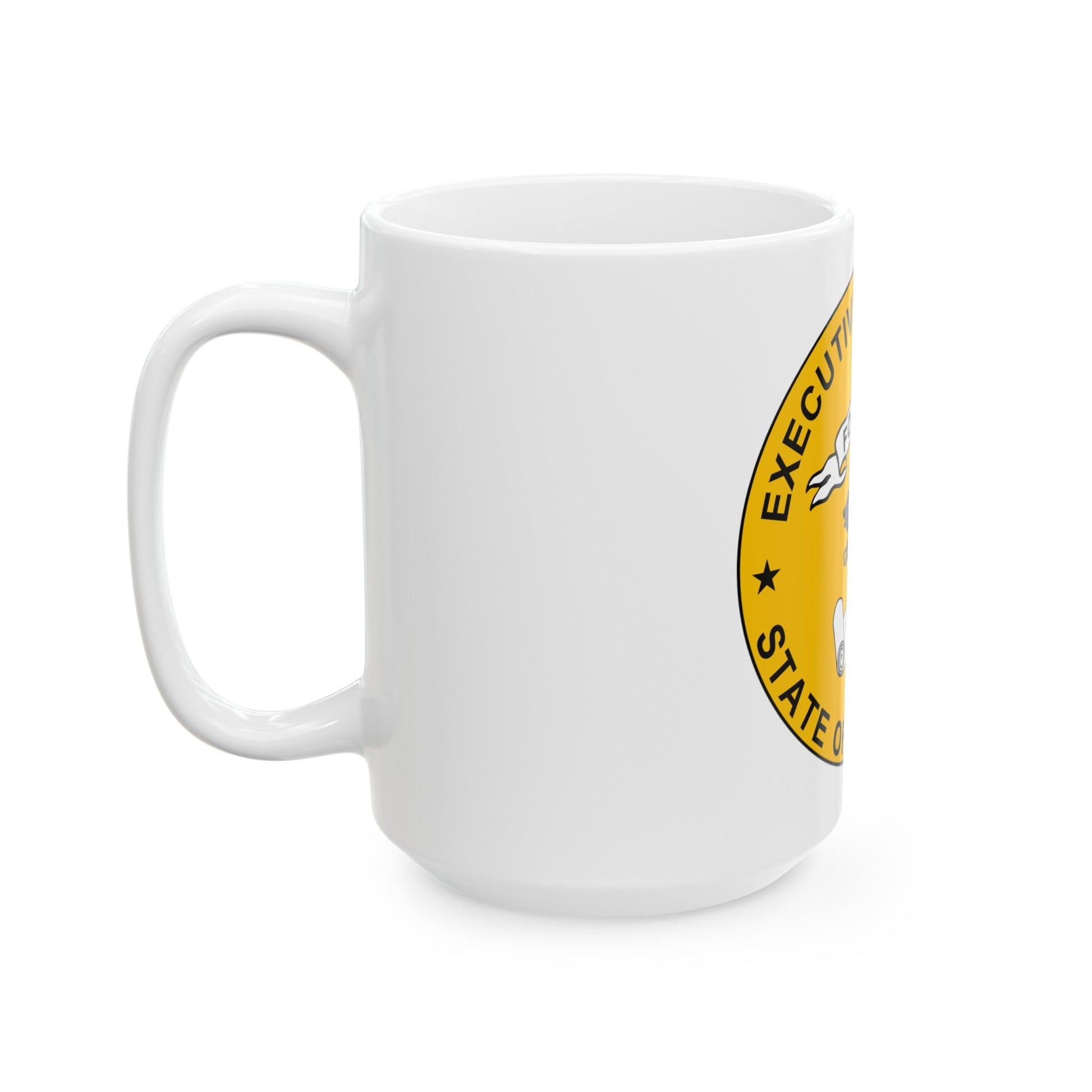 Privy Seal of Wisconsin - White Coffee Mug-The Sticker Space