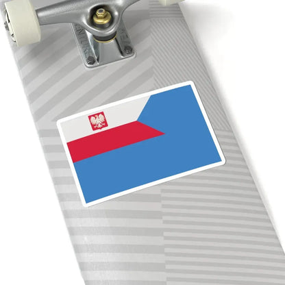 PRL Bandera pjp (Poland) STICKER Vinyl Kiss-Cut Decal - The Sticker Space